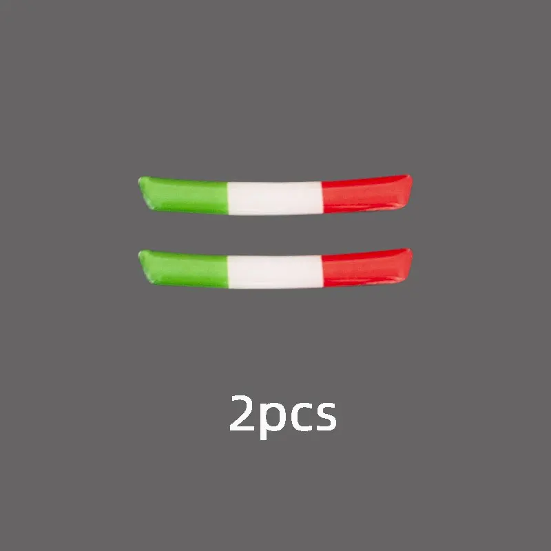 Italian Flag-Inspired Gear Shift Panel Sticker – Interior Decoration Trim