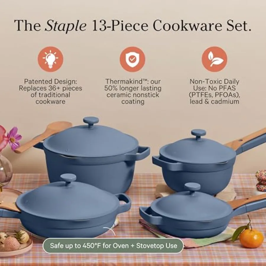 13‑Piece Cookware Set with Accessories 2