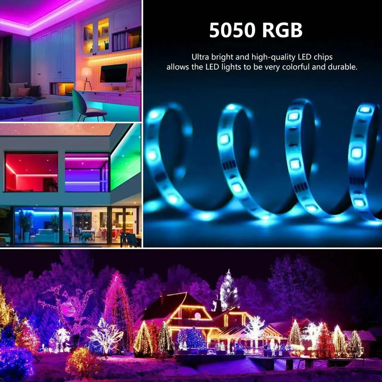 Tira de Luces LED RGB con Control por App y Bluetooth (5V) S407626c389cb4b41b4fd7c81b9f1ee5dk