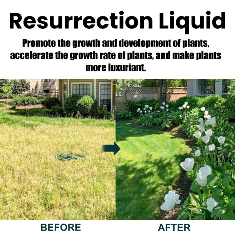 Plant Resurrection Liquid 50ml Hydroponics Nutrients Liquid Plant Nutrients Solution for Flower Fruit Vegetable Fertilizers G2AB