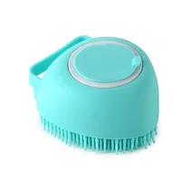 Bathroom Puppy Big Dog Cat Bath Massage Gloves Brush Soft Safety Silicone Pet Accessories for Dogs Cats Tools Mascotas Products 6