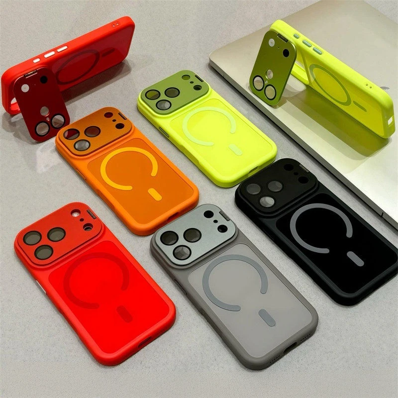 Luxury Magnetic Metal Camera Bracket with Stand Holder