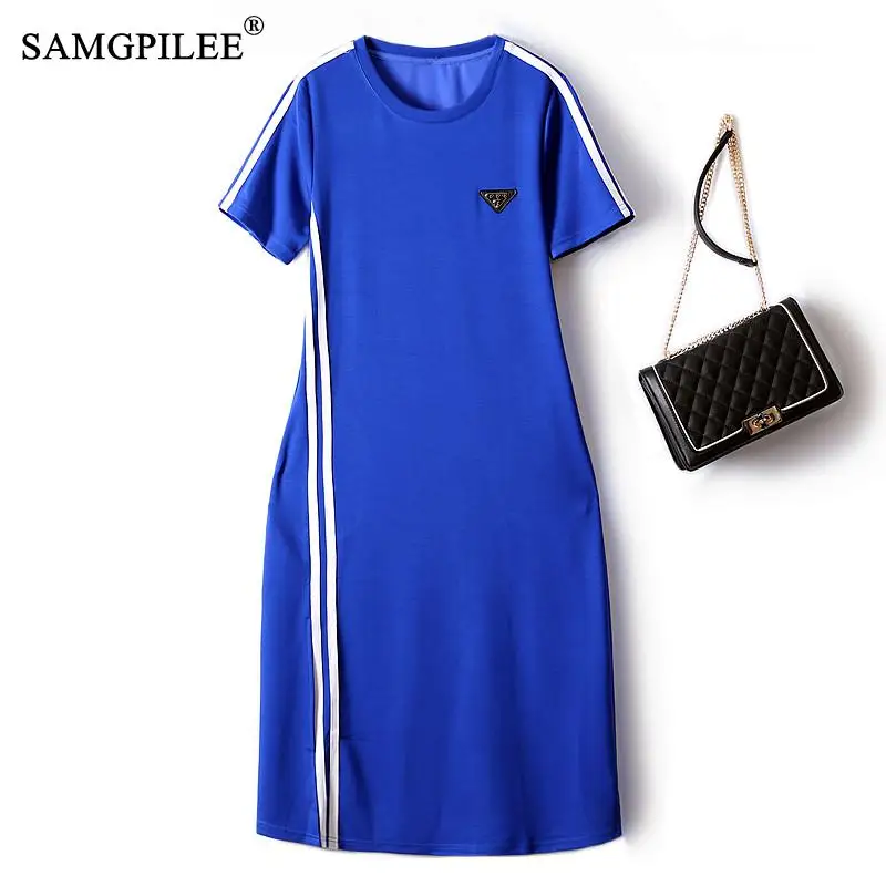 Women Sport Cotton Dress 3xl Sports Casual Summer Dress Cotton Sport Casual Dress Dresses