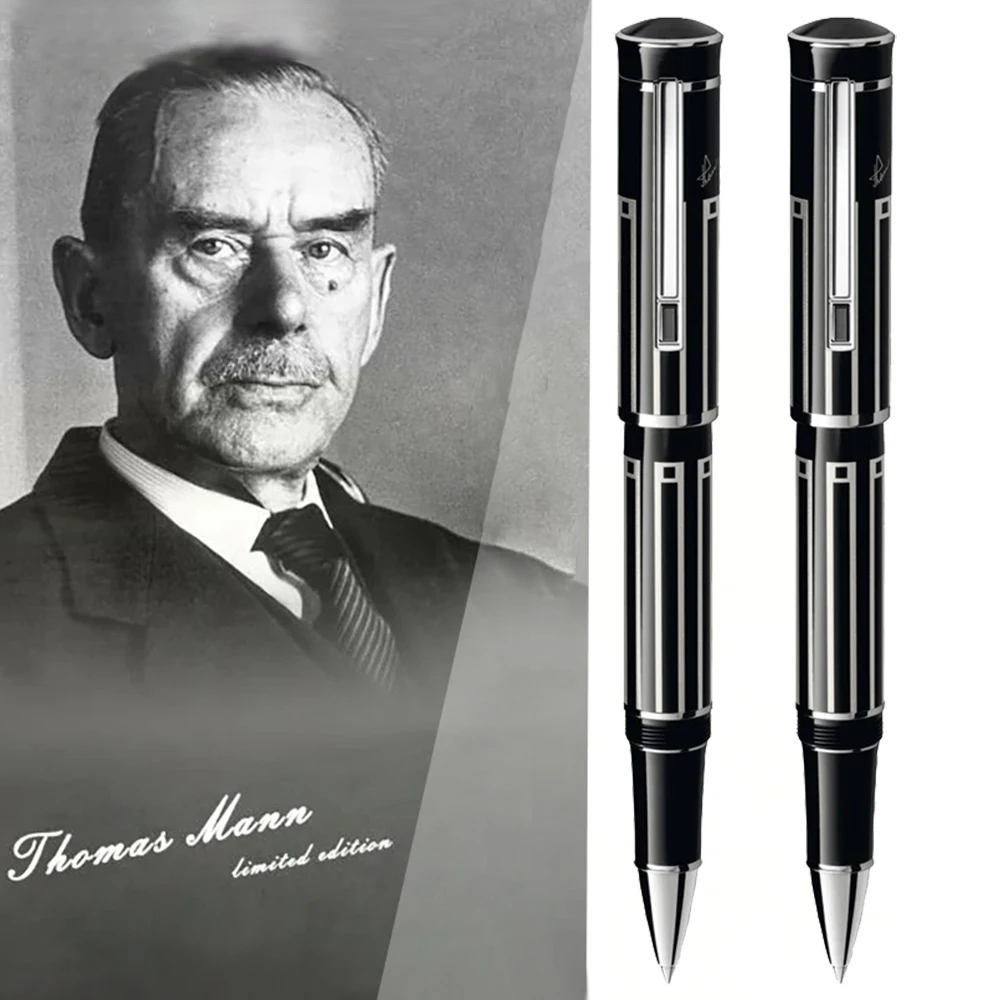 Luxury Great Writer Thomas Mann MB Roller Ball Pens  School Office For Writing STATIONERI SUPPLI wie ich zum mann wurde eine gewohnliche kindheit mit kommunisten atheisten und anderen netten menschen