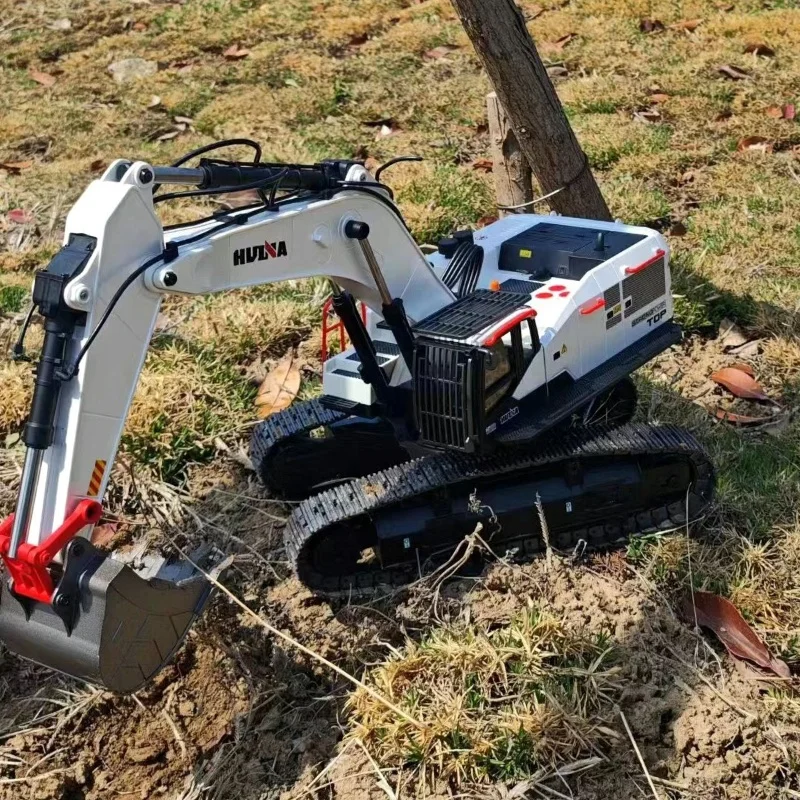 Huina 1:14 Remote Control Toy Engineering Vehicle 1594 22-Channel  Alloy Model Modification Machine Electric Excavator Kid Gifts 2