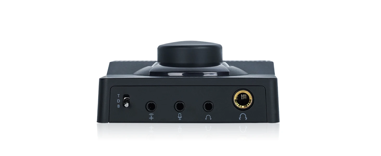 NEOHIPO H1 USB DAC Kopfhörerverstärker, 140mW Leistungsstarker Ausgang für Gaming/PC/PS5/MAC, Unterstützt 3,5mm/6,35mm & Dolby/DTS, Tragbares Audio – Detail 10