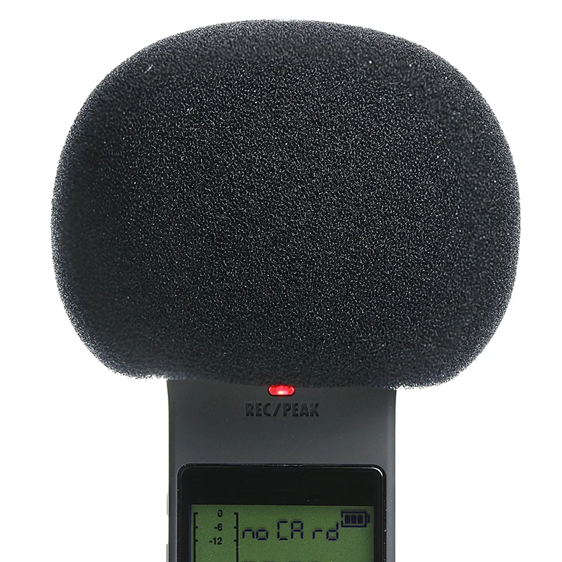 Microphone Cover Furry Windscreen Muff Cover Foam Microphone Windproof Cover For Zoom H1 H1N