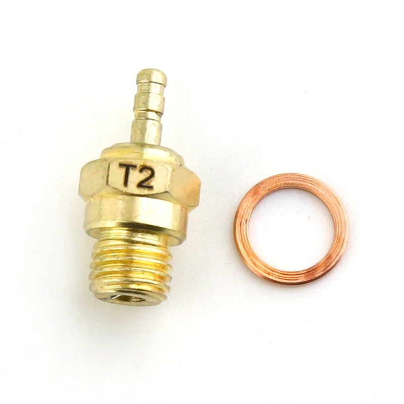 T2 Glow Plug N3 N4 Hot Spark Nitro Engine Parts Replace OS 8 For