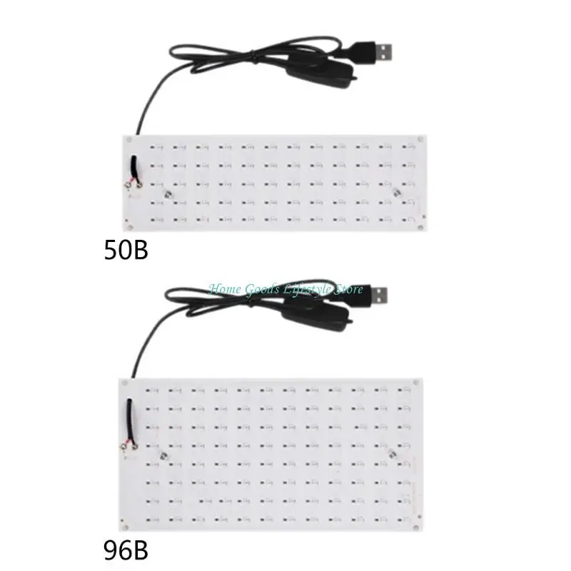 E74E 단순 작동 경화 전구 램프 395nm 5V 광원 보드