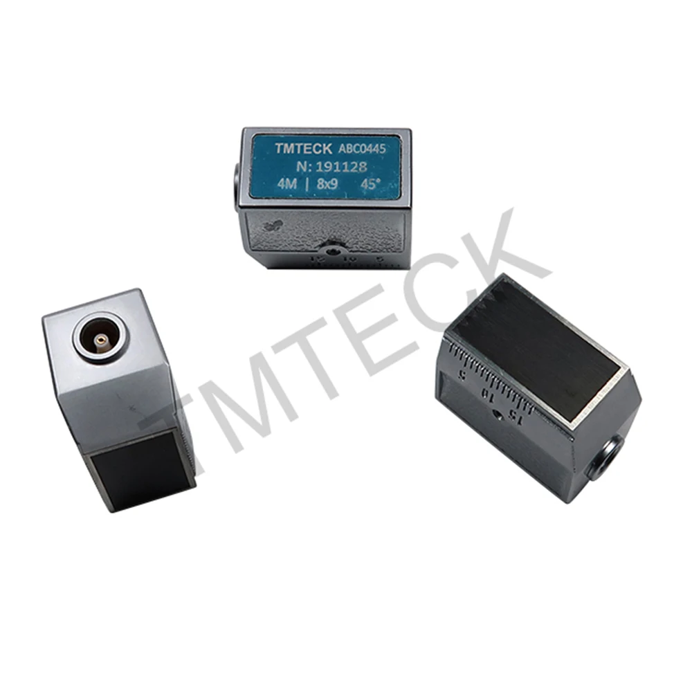 Mitech ABC Angle Beam Probe ULTRASONIC TRANSDUCER 4Mhz 8X9mm 45 +60+70 degree 3pcs