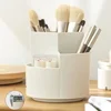 360° Rotating Makeup Brush Holder Large Capacity Cosmet Storag Box Makeup Organiser Lipsticks Container Vanity Organizer Bucket 3
