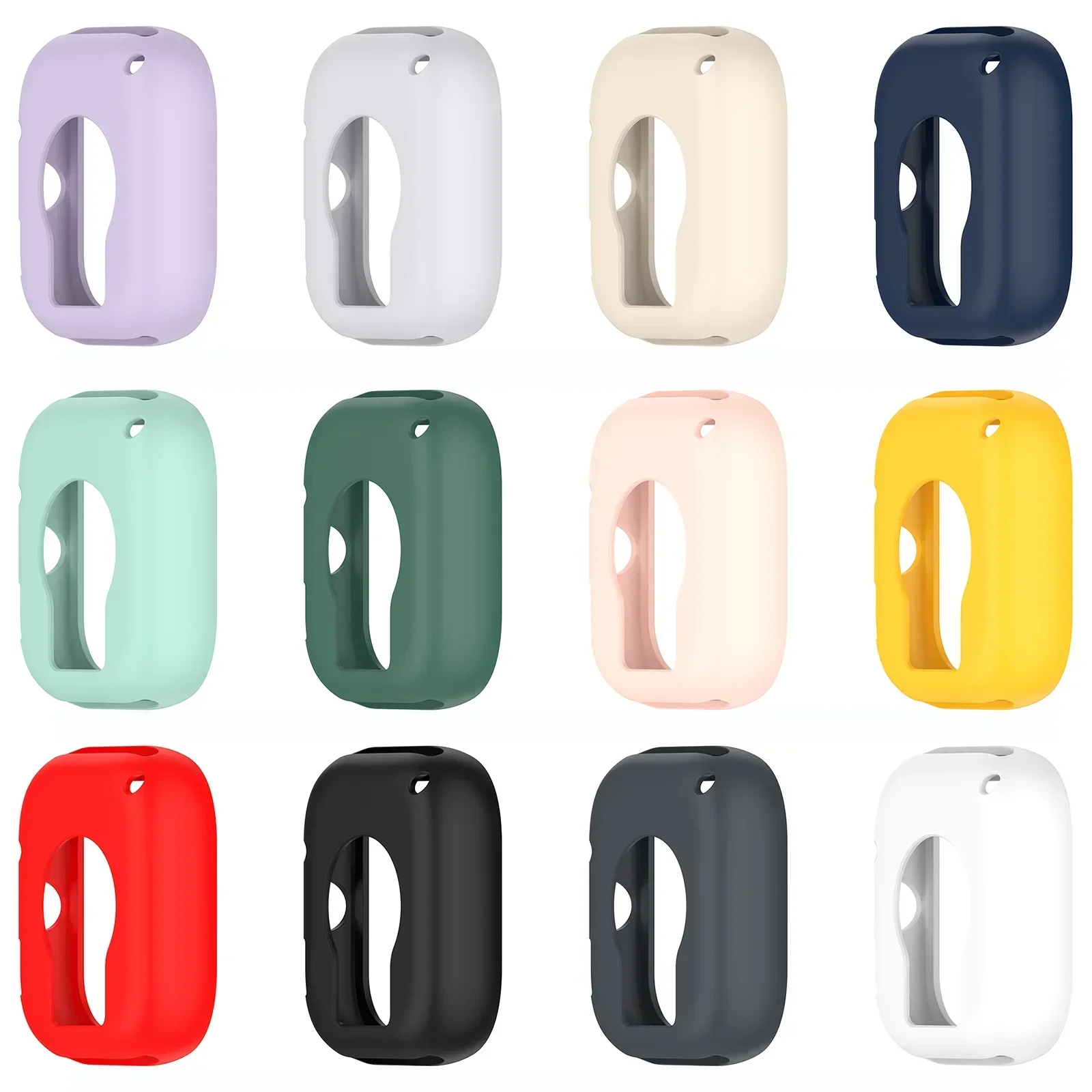 Silicone Strap Protective Case for Xiaomi Smartwatch - Replacement Watchband Accessory