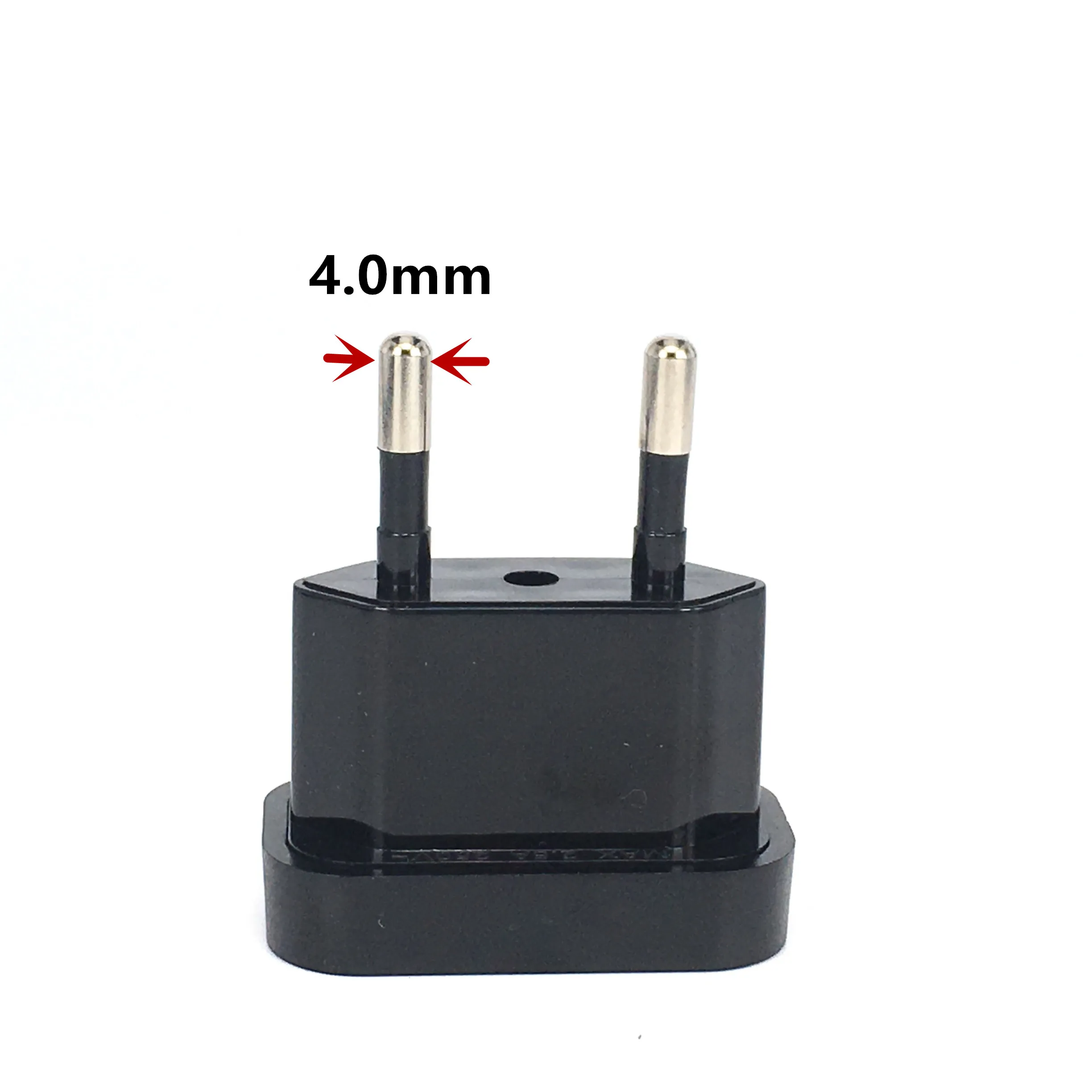 Universal Power Plug Converter and Travel Adapter for US to EU with Safety Retardant Material