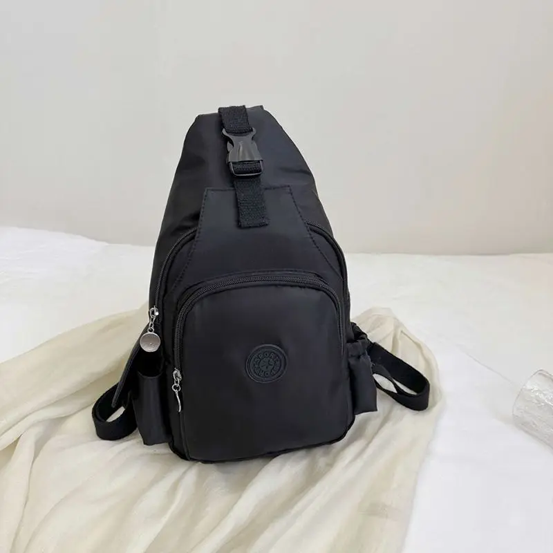 Large Capaci Casual Travel Bapa Chest Bag Crossbody Bag New Japanese Sle Lightweight Leisure oulder Bag for Youth