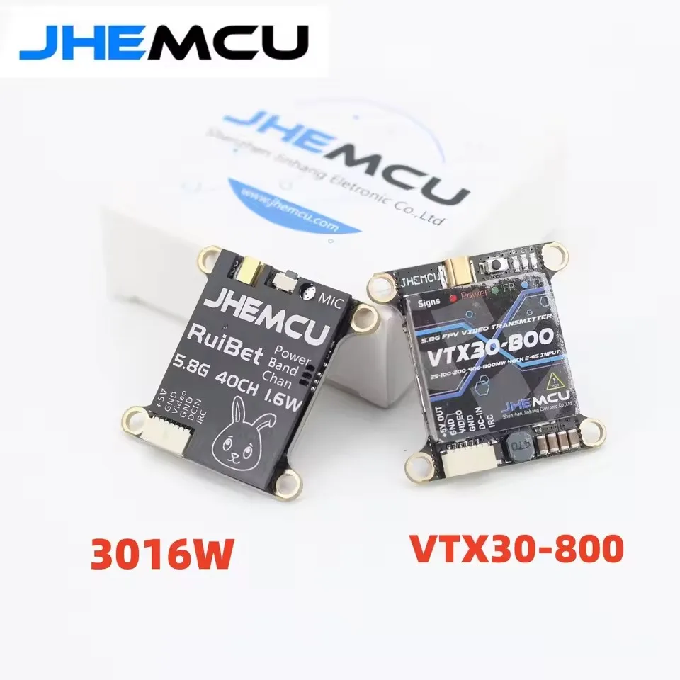 VTX20-600 / VTX30-800 Émetteur Vidéo FPV 5.8G 48CH 600mW/800mW/1.6W