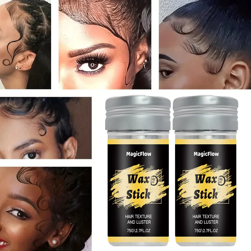 Hair Wax Stick Gel Cream Styling Hair Frizz Fixed Fluffy Broken Artifact Children Men And Women Styling Wax Stick