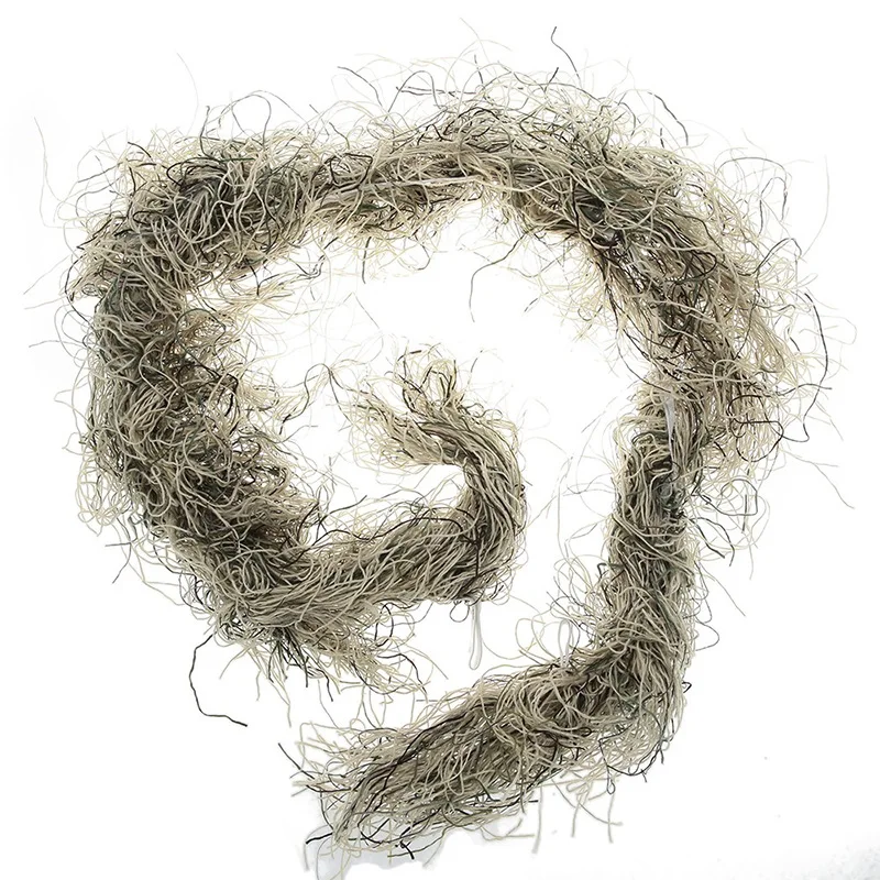Hunting Rifle Wrap Rope Grass Type Ghillie Suits Gun Stuff Cover for Camouflage Sniper Airsoft Paintball Hunting Clothing