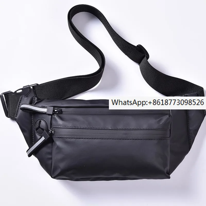 men's-waterproof-waist-bag-personalized-chest-bag-casual-small-bag-outdoor-sports-one-shoulder-korean-cycling-bag