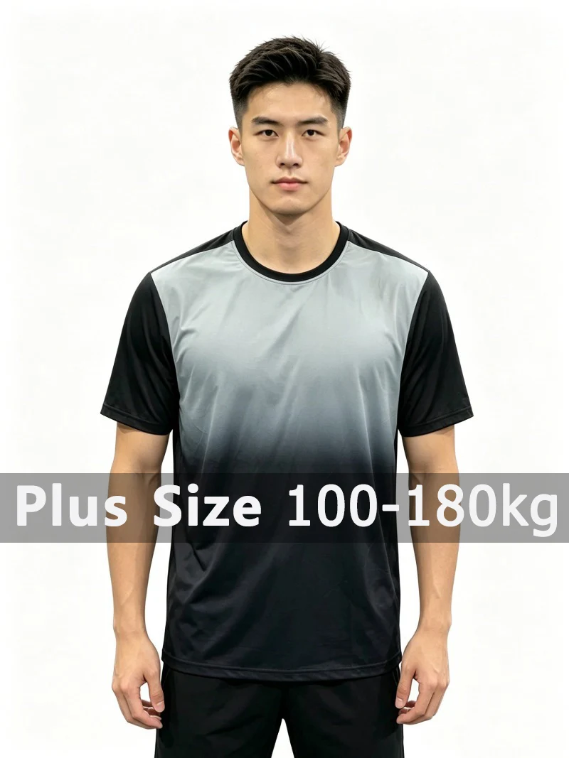 T-shirts pour hommes grandes tailles 5XL 6XL 7XL 100-175KG