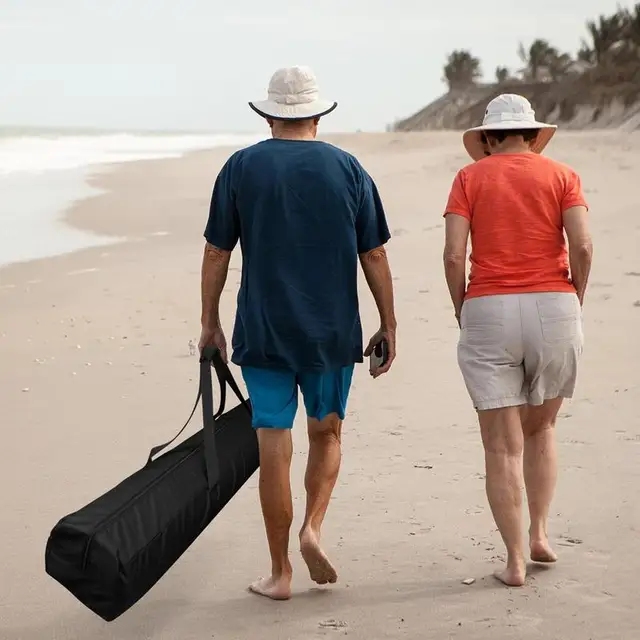 57 Hüvelykes Tengerparti Esernyő Tároló Táska Összecsukható Parazkáska Vízálló Hordtáskás - Image 4