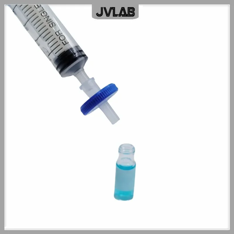 Syringe Filters MCE Luer Lock OD 13MM 0.45 Micron Disposable Microporous Needle Filtration MCE Membrane Needle Filter 100pcs/pk