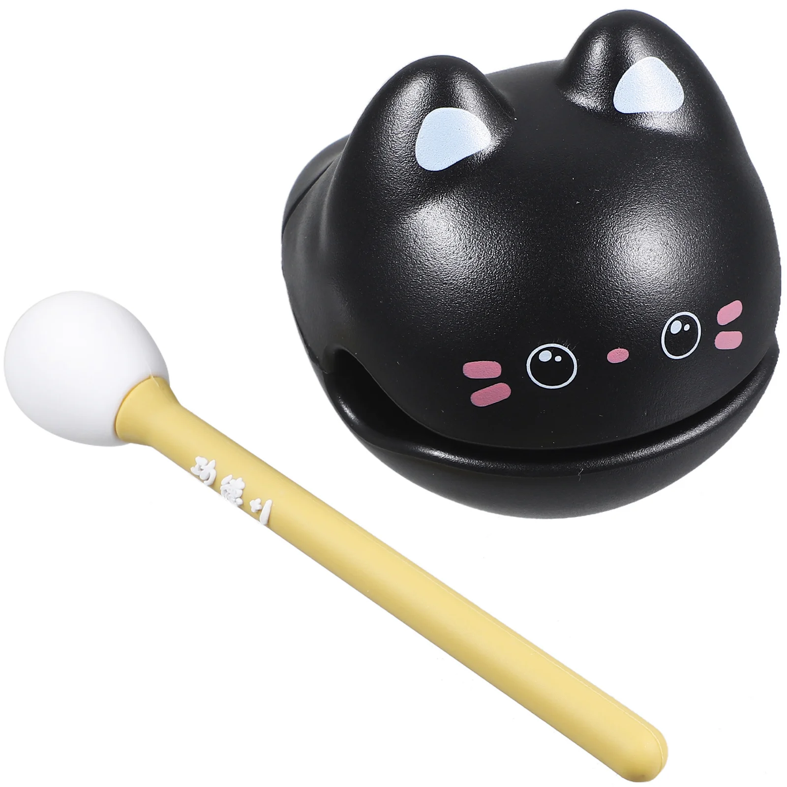 1세트 소형 나무 물고기 사원 블록 악기 스트레스 해소 사무실 휴 장난감 정교한 장인정신