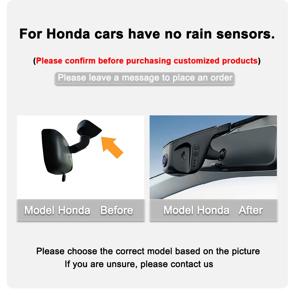 4K HD 2160P Plug and play Dash Cam ForHonda Toyota Hyundai Volkswagen KIA Front and Rear WIFI Car Dvr Dashcam