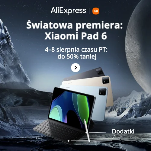 4-8.8.2023 Światowa premiera: Xiaomi Pad 6