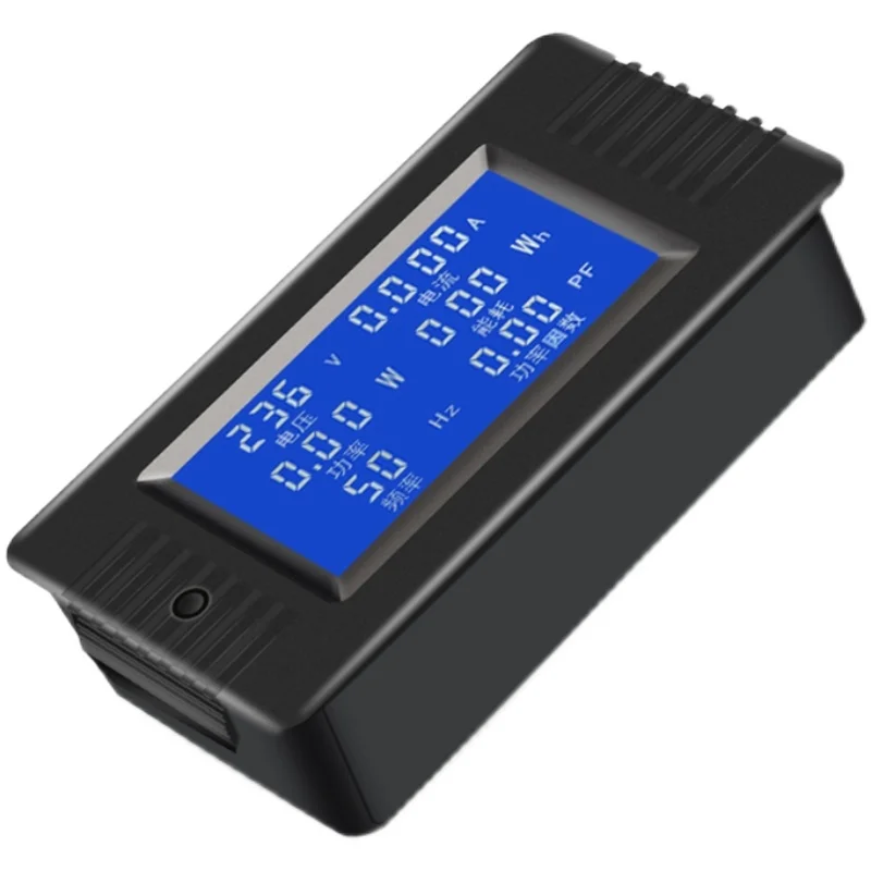 

PZEM-018/020/022 5A 10A 100A Multi-function Household AC Voltage and Current Power Capacity Meter