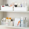 WORTHBUY Bathroom Organizer Shelf Wall Mounted Cosmetic Skincare Storage Rack Multifunctional Cabinet Makeup Storage Holder 1