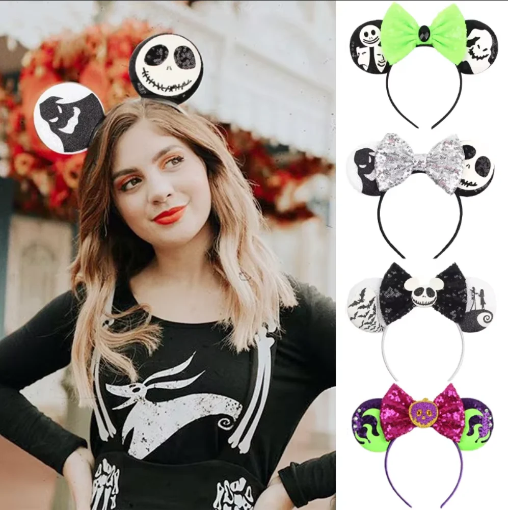 Neueste Haarreifen mit Mausohren, Haarbänder mit Schleife, Haaraccessoires, Party-, Weihnachts-, Halloween- und Prinzessinnen-Dekoration, Cosplay-Kostüm für Mädchen