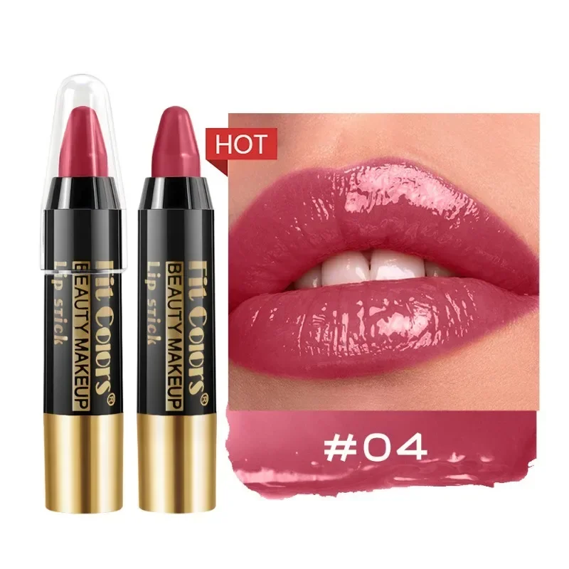 thumbnail image 1 of Tint Crayon Lipstick Moisturizing Bright Surface Lipsticks Velvet Non Stick Cup Waterproof Lip Stick Hydrating Gloss Lips Makeup, 1 of 5