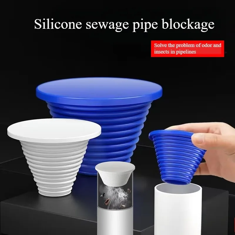 Silicone Sewer Pipe Sealing Ring Image 1