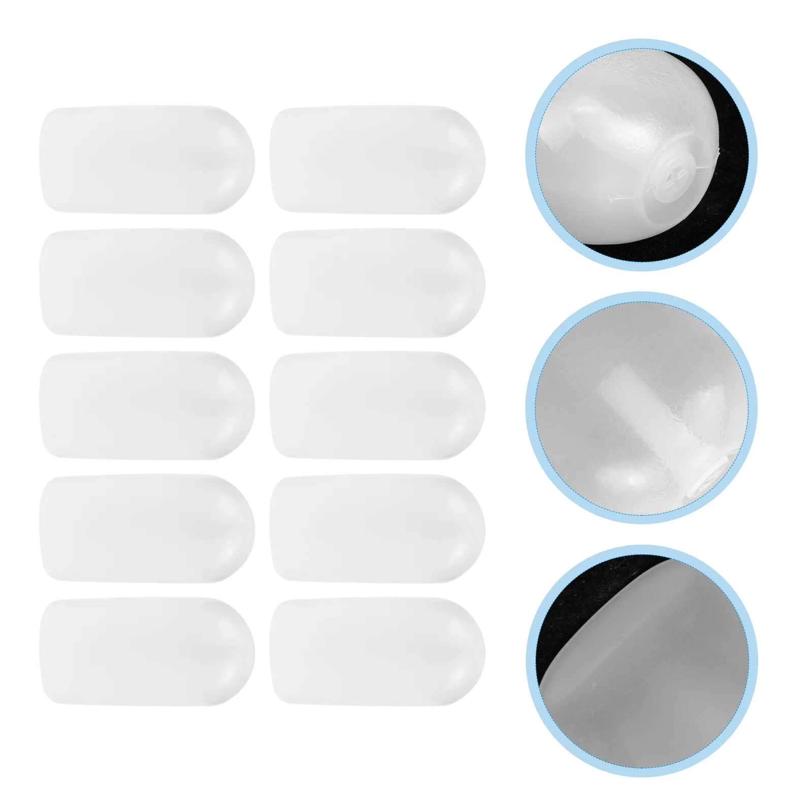 

10 Pcs Vocalization Toy Supplies Tennis Sound Making Toys Repair Squeaker Plastic Squeakers Convenient Insert