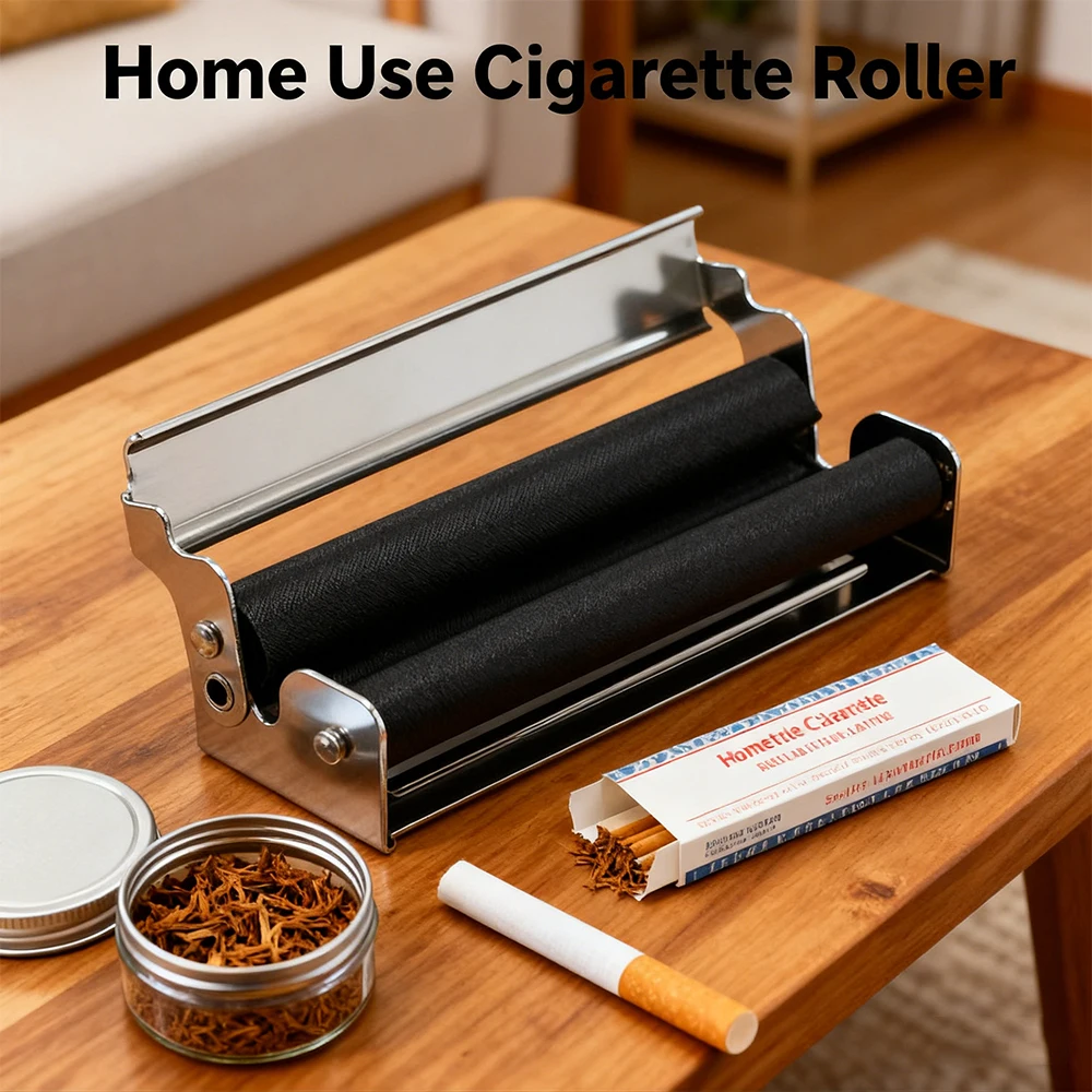 Hot Sale Portable 78/110mm Manual Cigarette Maker Tobacco Rolling Making Machine Cigarette Hand DIY Roller Smoking Accessories