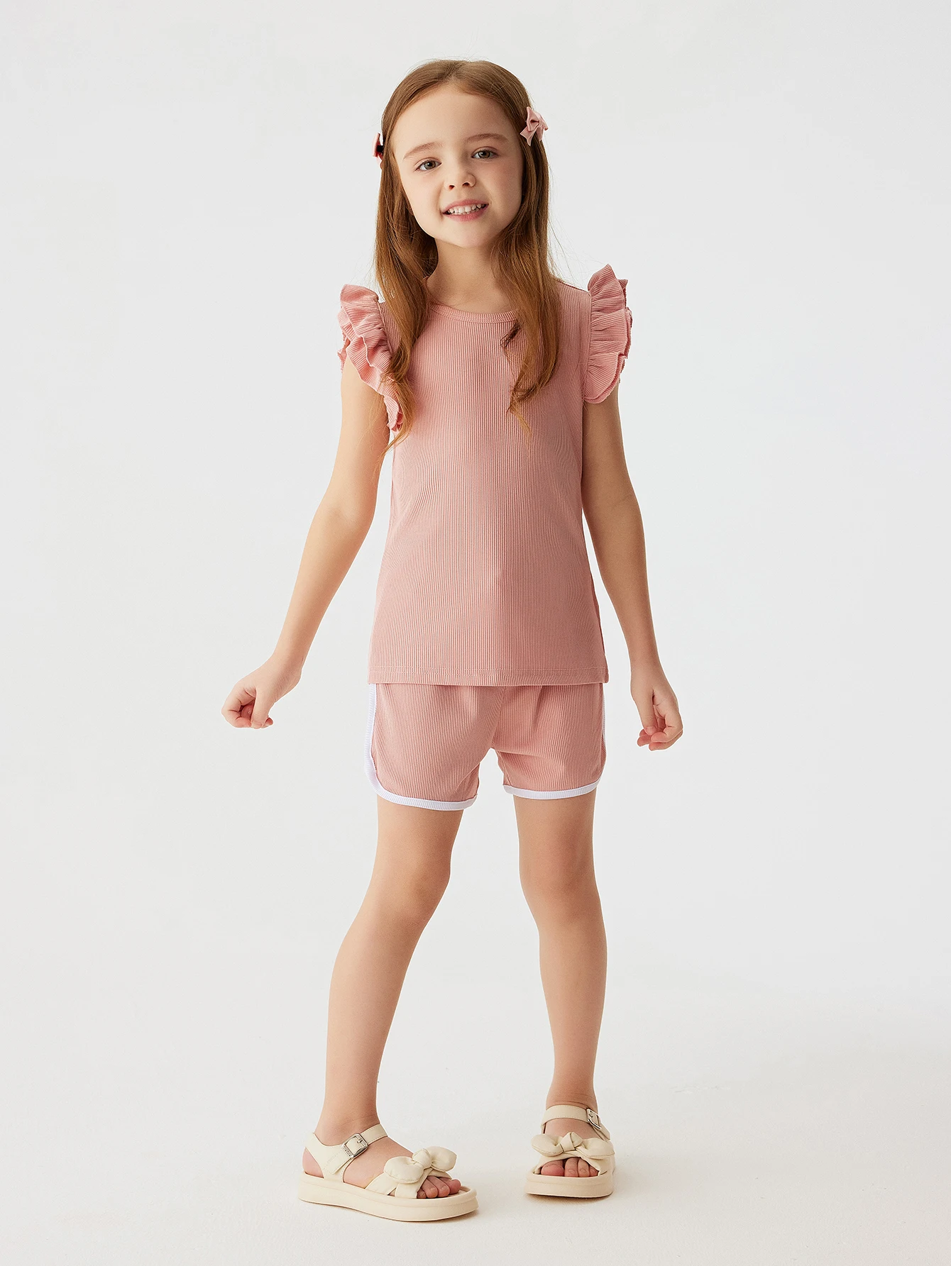 Adorable ensemble short d'été pour bébé 1