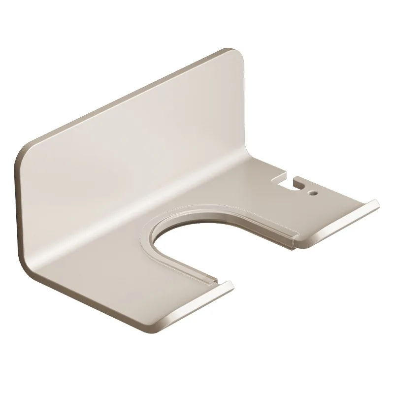Hair Dryer Holder Bathroom Hair Straightener Stand Nail Free Shelves for Wall Room Bathroom Storage Rack Shelf Wall-mounted Home 6
