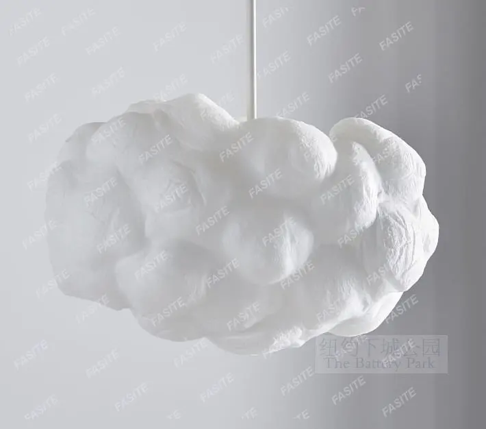 

New york Xiacheng Park imported cotton candy-like sweet soft clouds children's room art chandelier.