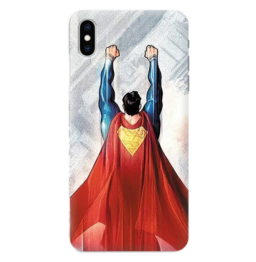 Чехол для iPhone X/XS Тематика принт 717 супермен |