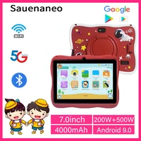 Kids Tblet  4GB RAM 64GB ROM Android 9 Dual Cameras supporting Learning and Educational games IPS 1024 * 600 Display screen 1