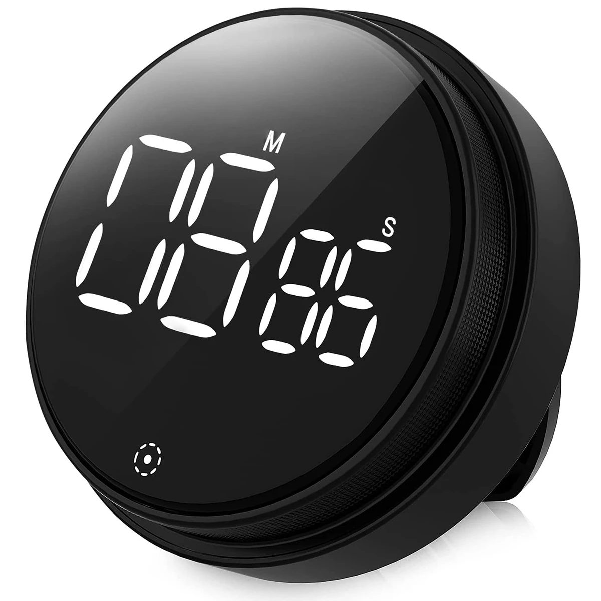 

Kitchen Timer Magnetic Rotary Digital Timer Battery Operated Countdown Countup Timer with Large LED Display 3 Volume Adjustment