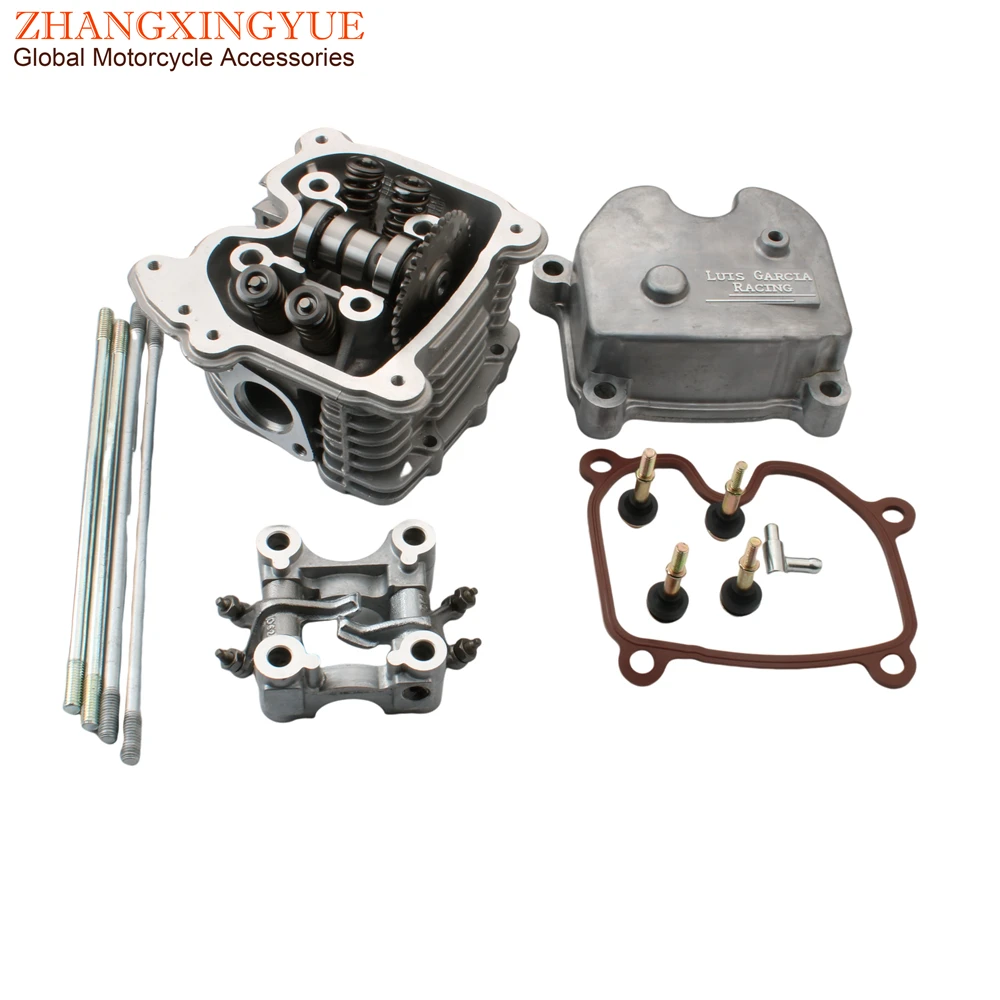 Scooter-4-Valve-Racing-Performance-Cylinder-Head-Kit-Camshaft-Rocker ...