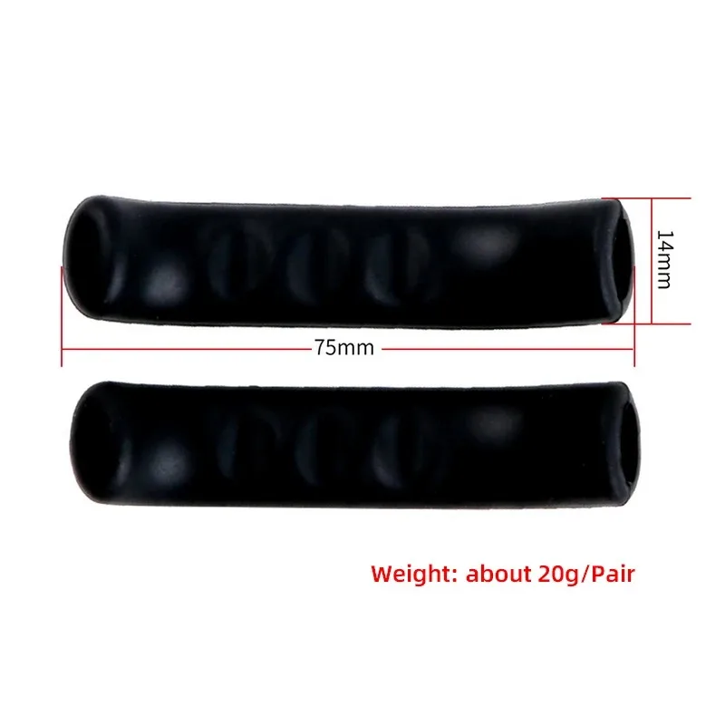 1Pair Bicycle Brake Handle Cover Protective Silicone Lever Grips Accessories
