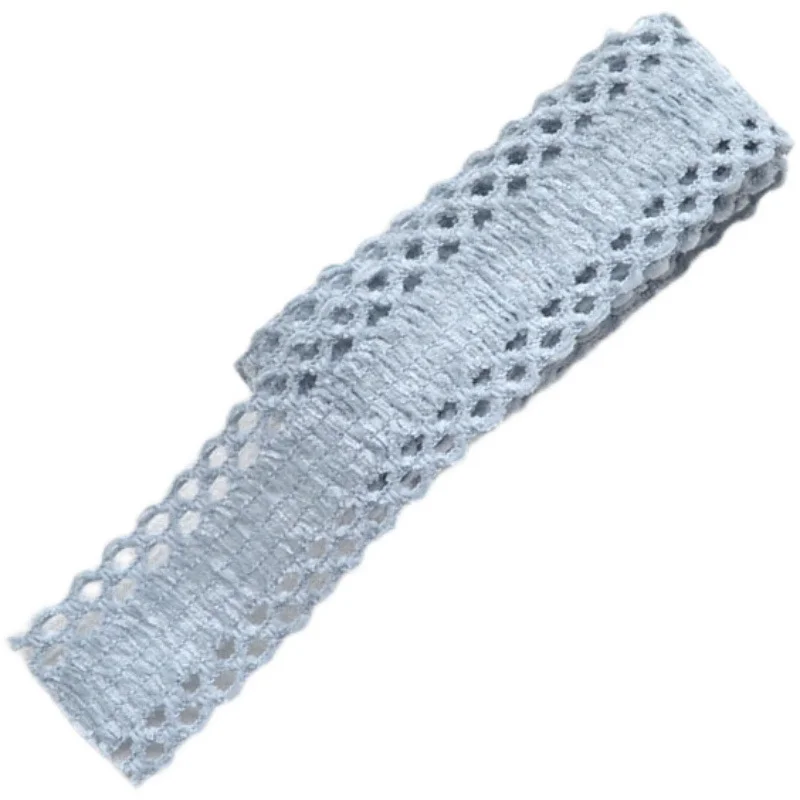 25MM Hollow Lace Polyester Webbing Ribbon Bow Hairpin Material  DIY Hair Accessories Head Jewelry 1 Yard