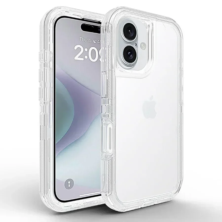 Premium 3-in-1 Hybrid Armor Phone Case - Shockproof Rugged Protection Cover