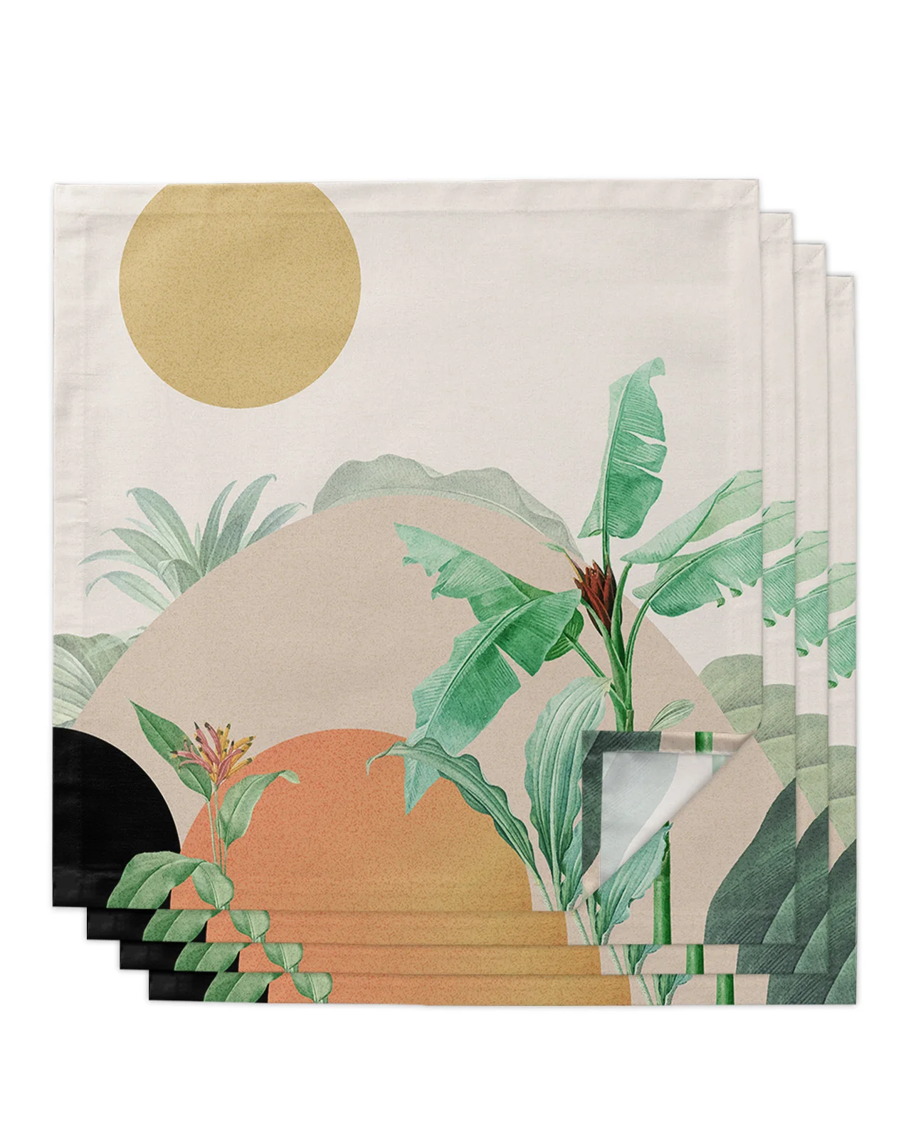 

4 шт., декоративные салфетки в стиле «Бохо»