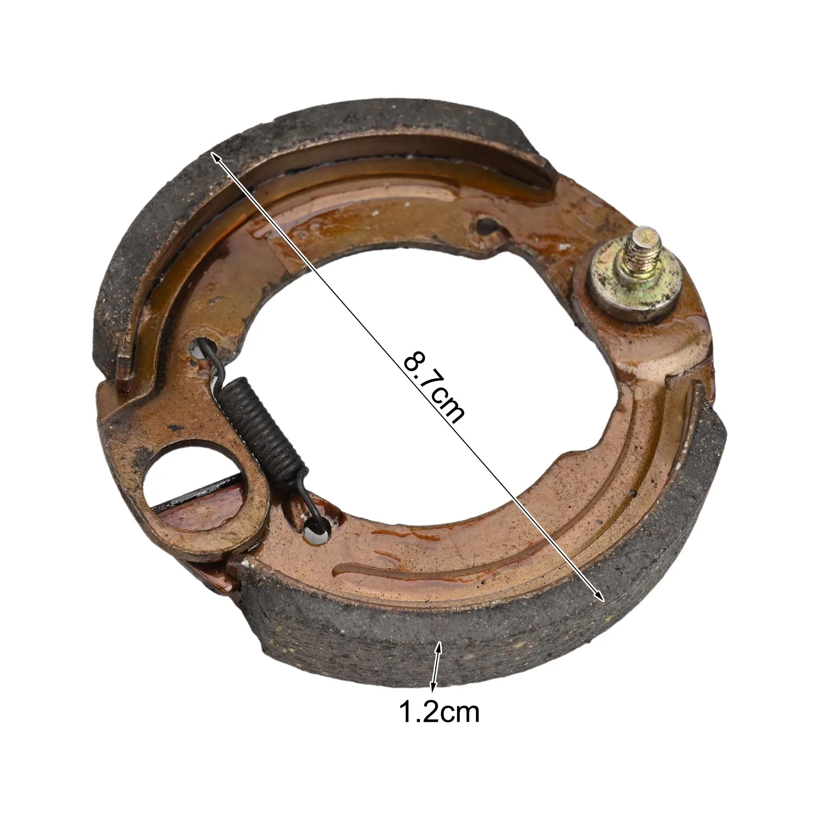 90-110 Typ E-Bike Bremsbeläge Roller E-Bike Trommelbremsbeläge 90MM Bremsbeläge für Motorrad ATV – Detail 5