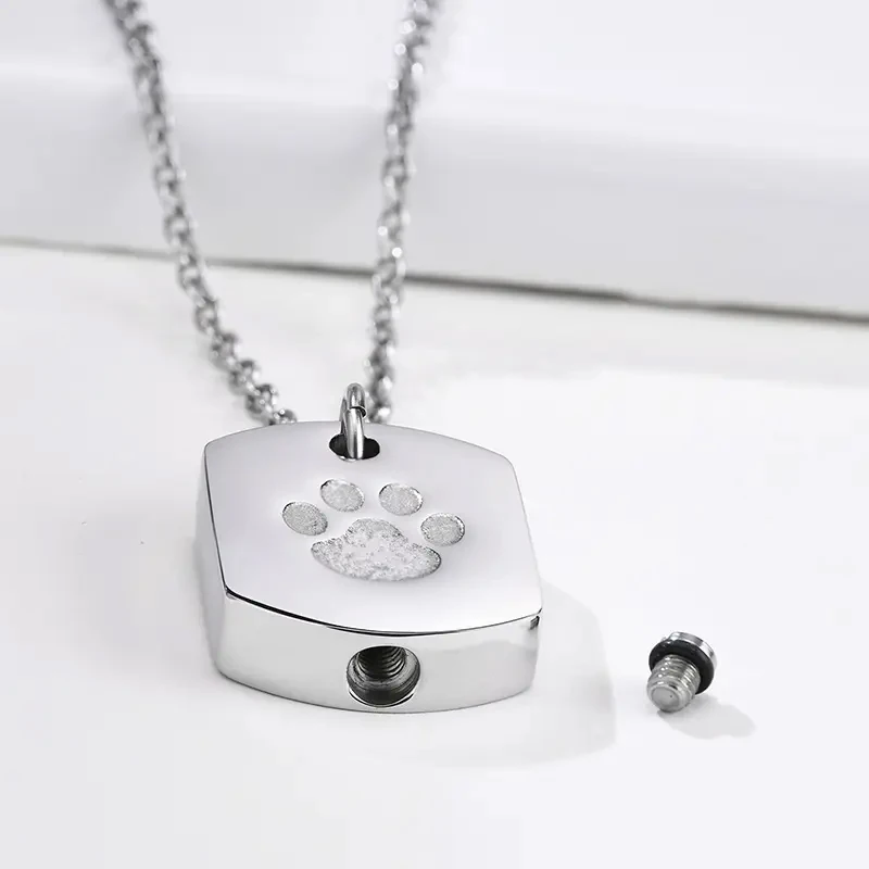 Paw Print Urn Necklace 4
