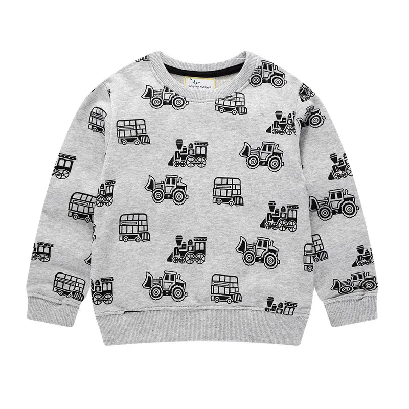 

Jumping Meters New Arrival Children's Sweatshirts Autumn Spring Fashion Kids Clothing Sport Hooded Baby Shirts Costume Tops