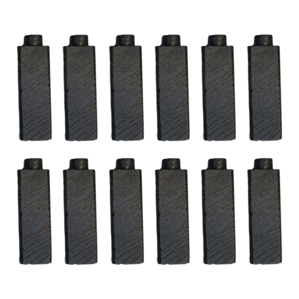 

Power Tools Garden Tools Carbon Brushes 12pcs 4x5.5x17mm Anchor Engine Black Carbon Dryer General Electric Hair